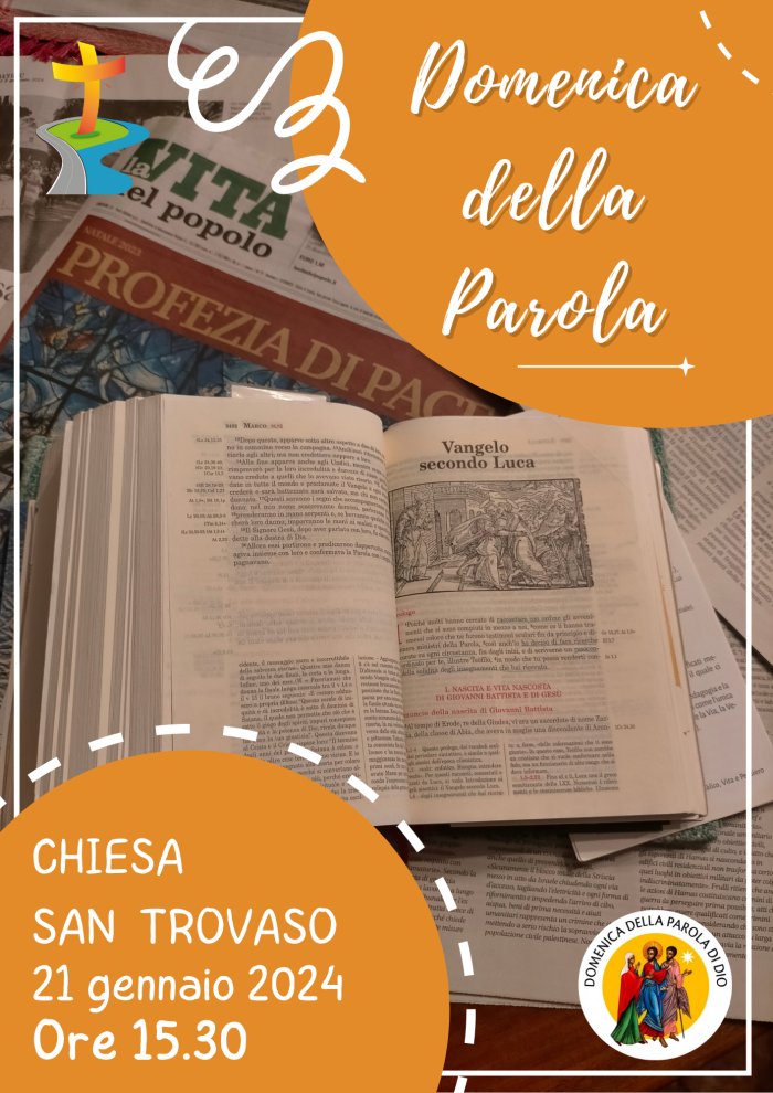 Domenica Della Parola Di Dio 2024 Collaborazione Pastorale Casale Sul   Domenica Della Parola 2024 700x990 